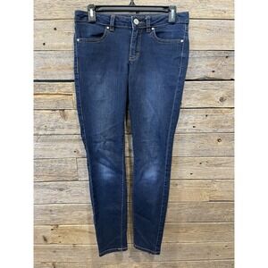 LC Lauren Conrad Women's Dark‎ Wash Mid Rise Skinny Jegging Pants Size 4